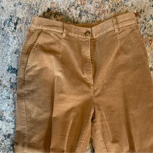 L L BEAN tan corduroy pants